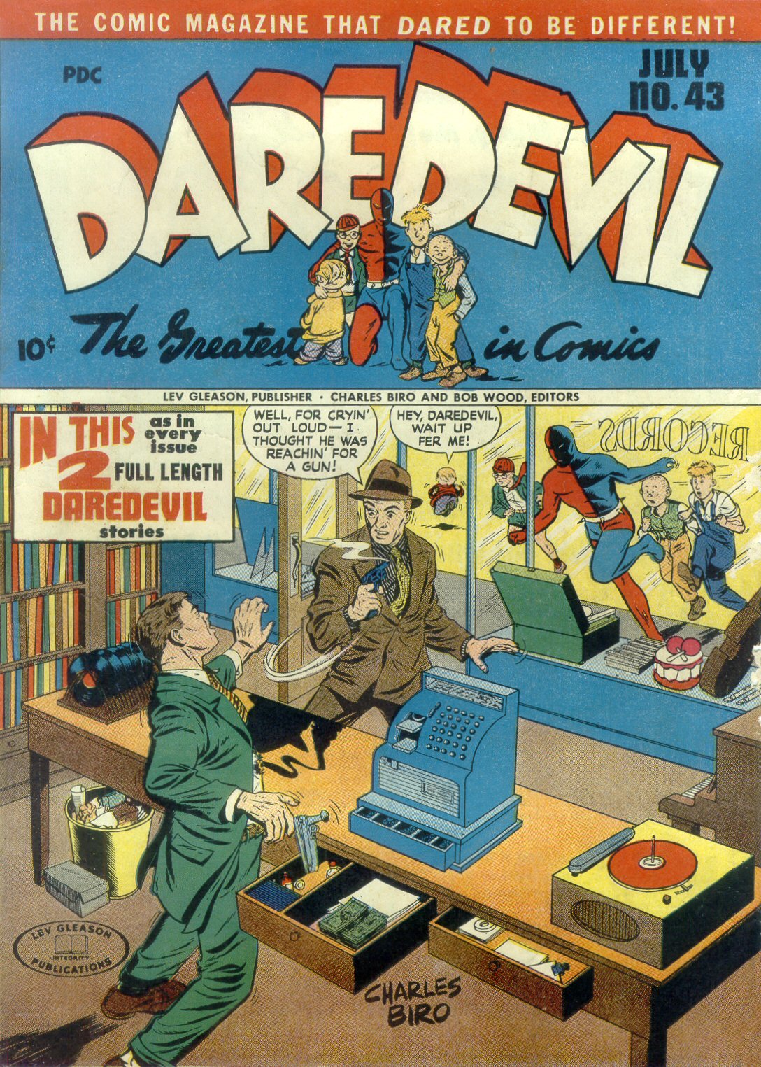 Read online Daredevil (1941) comic -  Issue #43 - 1