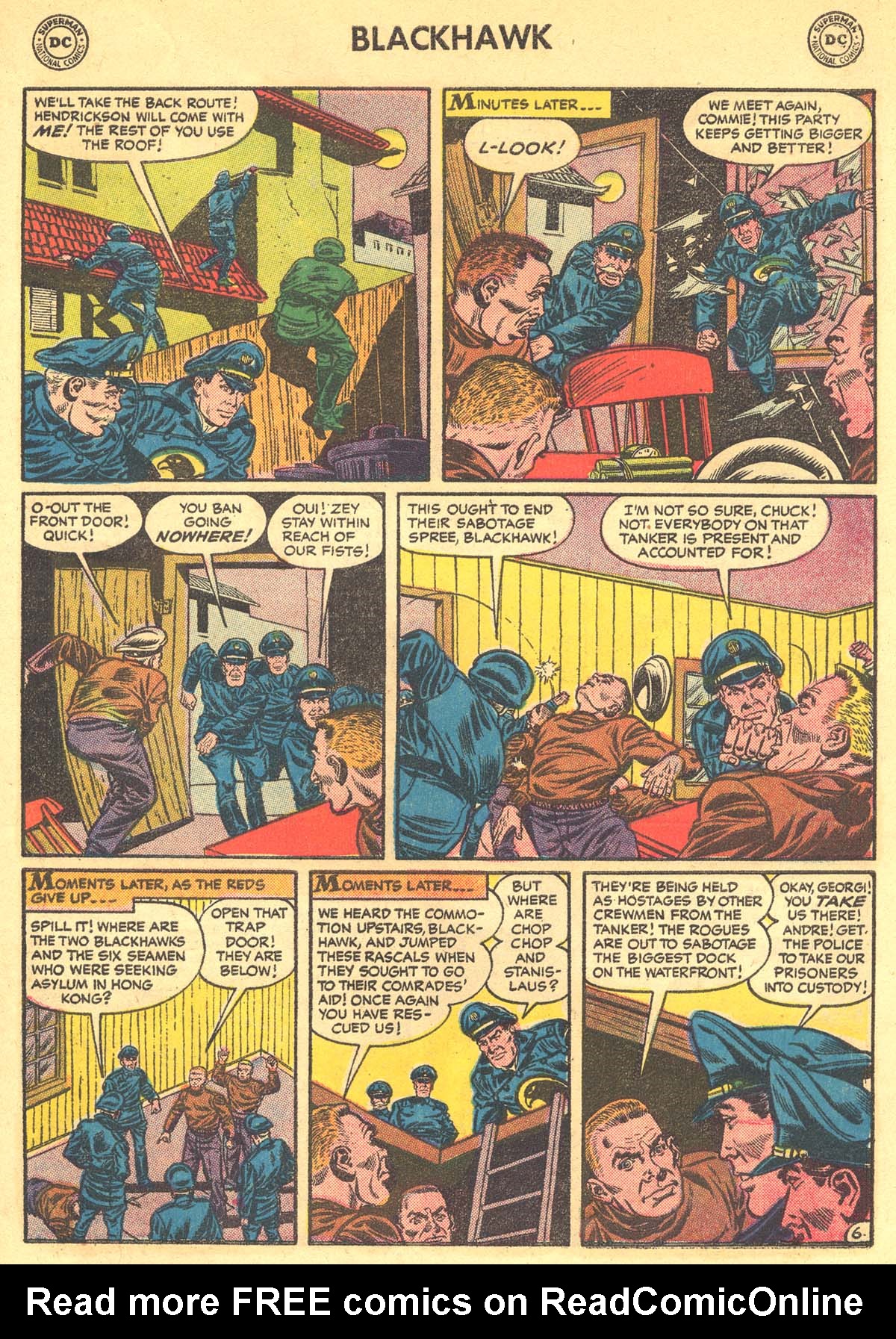 Read online Blackhawk (1957) comic -  Issue #108 - 31