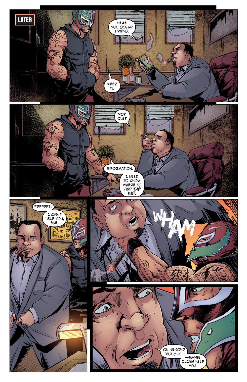 Read online Lucha Underground comic -  Issue #1 - 9