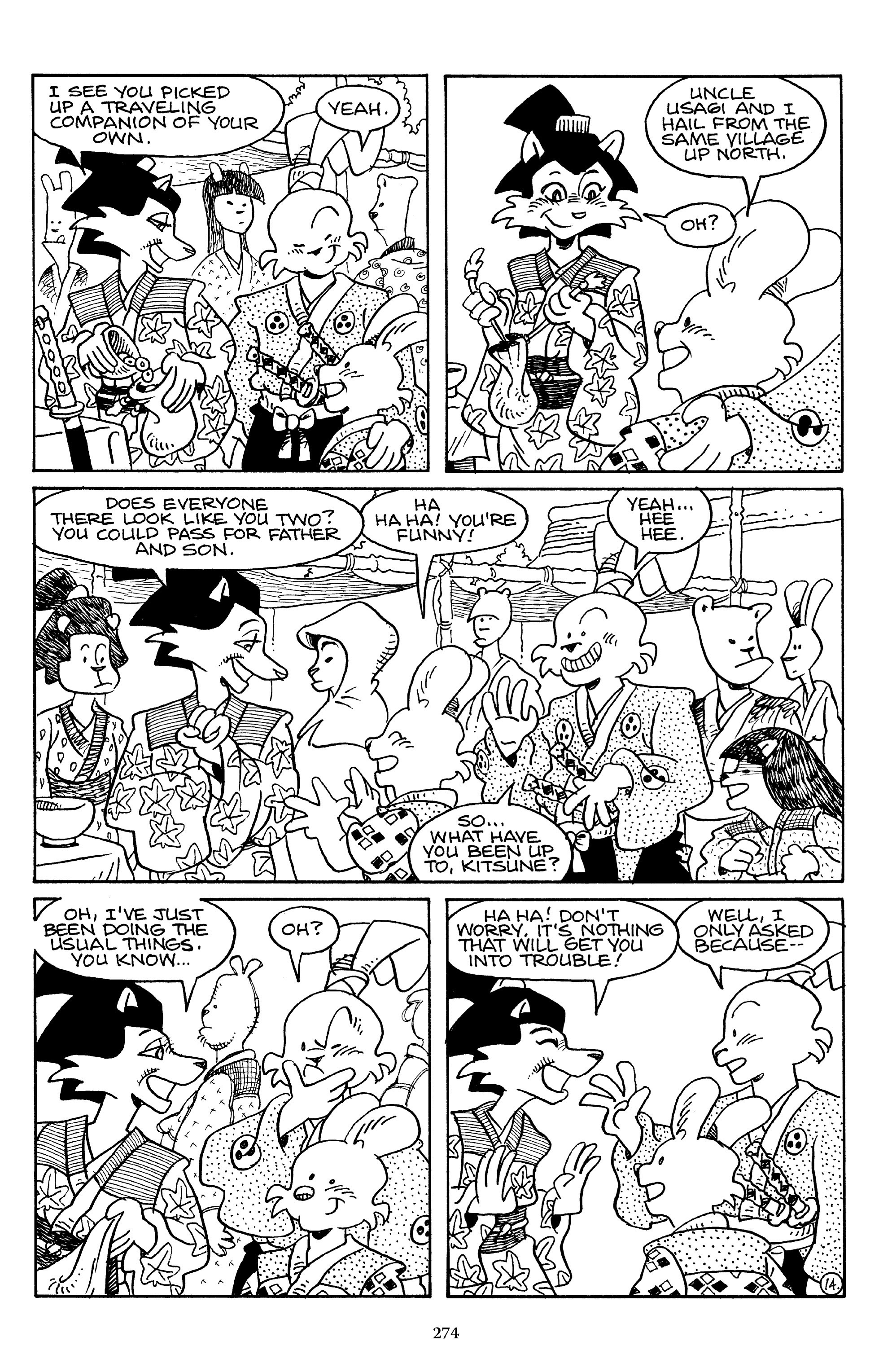 Read online The Usagi Yojimbo Saga comic -  Issue # TPB 4 - 271