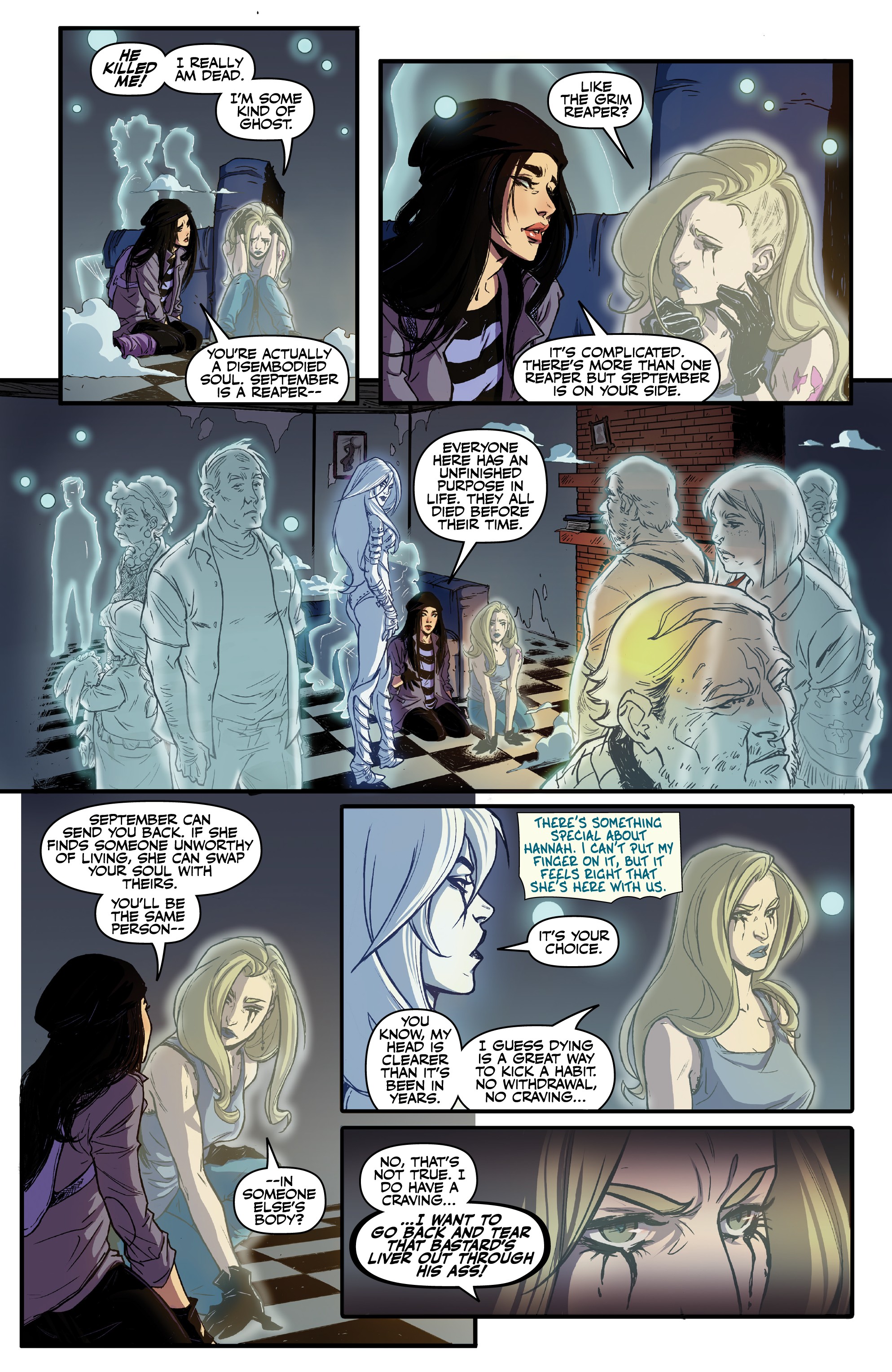 Read online September Mourning Volume 1 comic -  Issue # TPB - 58