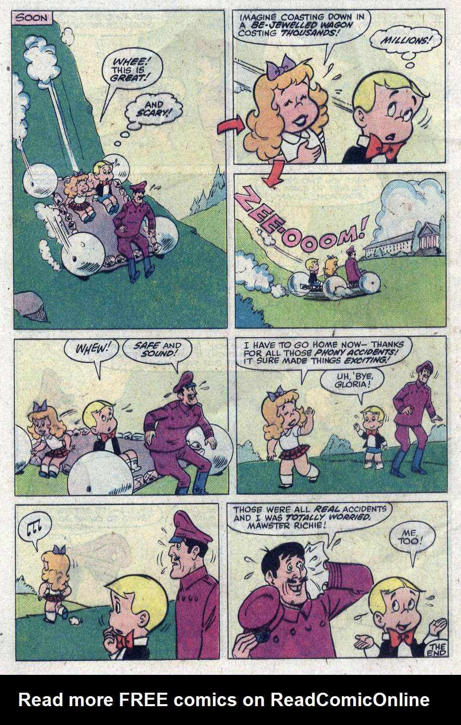 Read online Richie Rich & His Girl Friends comic -  Issue #5 - 32