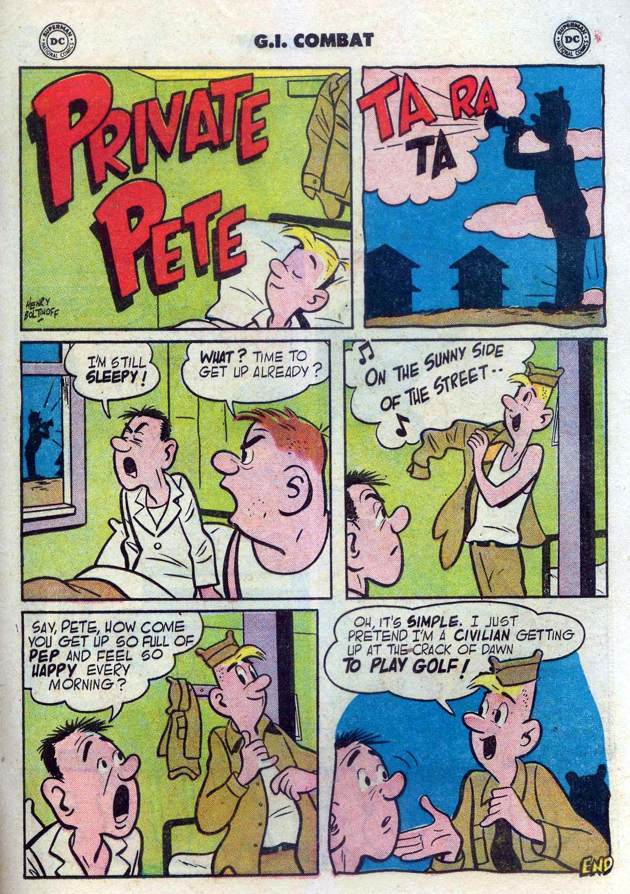 Read online G.I. Combat (1952) comic -  Issue #56 - 17