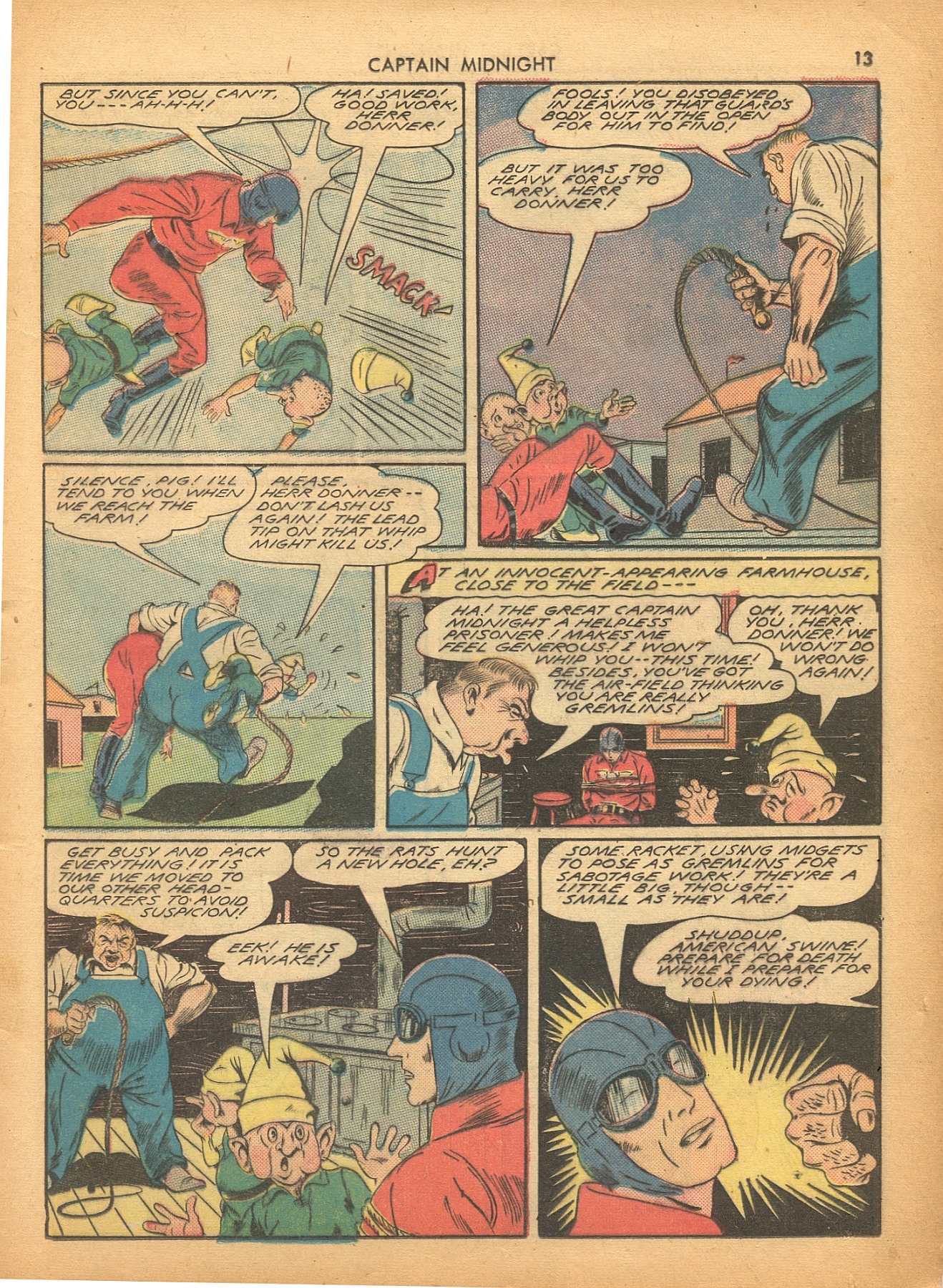 Read online Captain Midnight (1942) comic -  Issue #4 - 14
