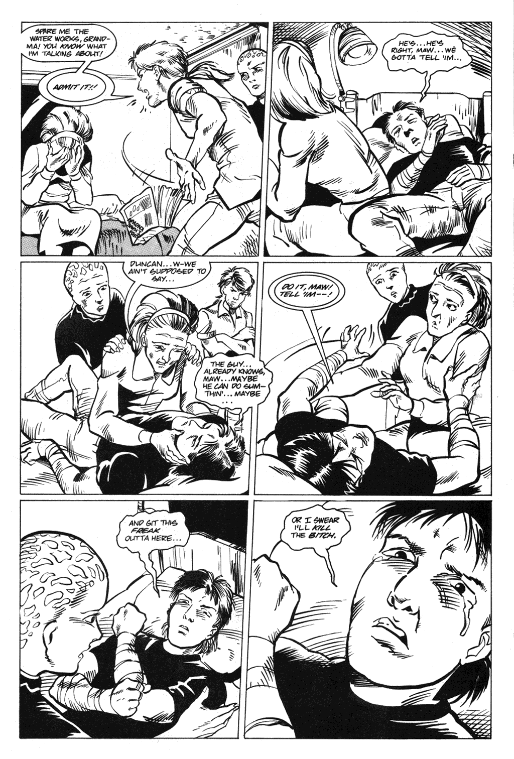 Read online Alien Nation: The First Comers comic -  Issue #4 - 20