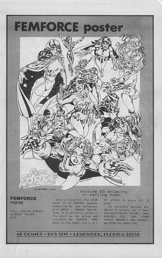 Read online Femforce comic -  Issue #24 - 17