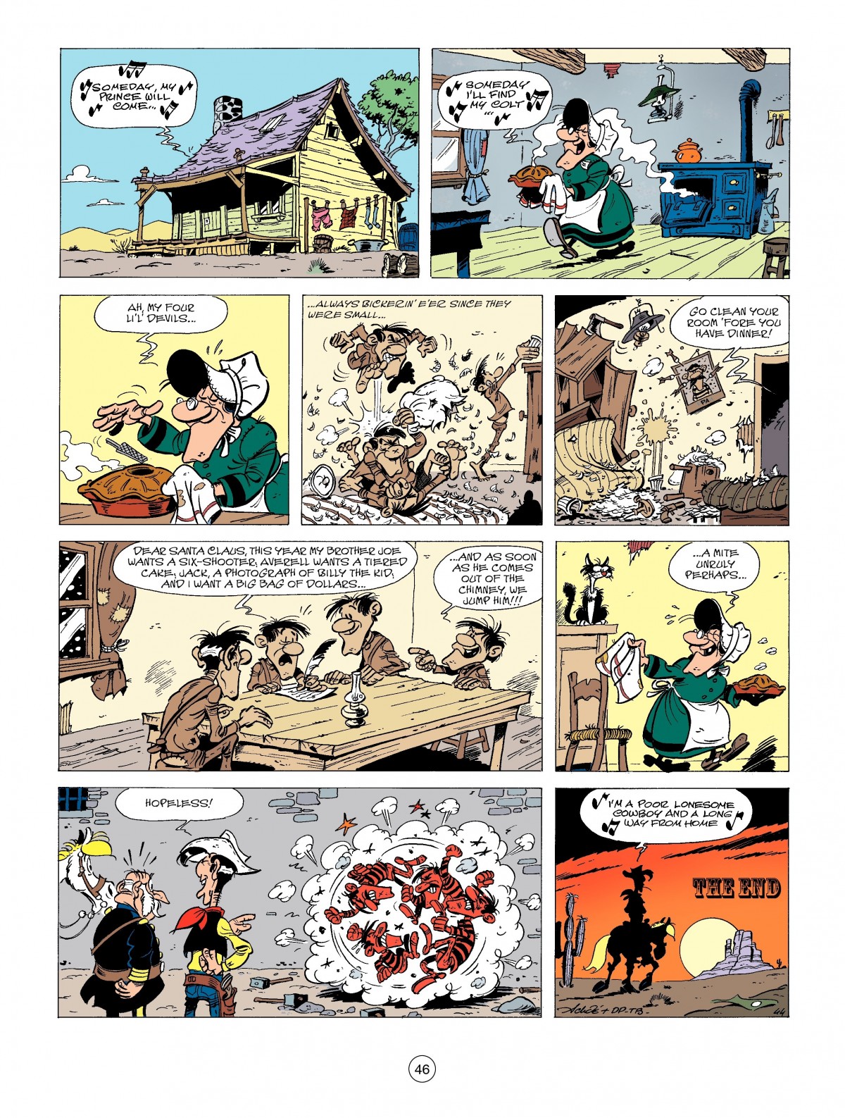 Read online A Lucky Luke Adventure comic -  Issue #42 - 46