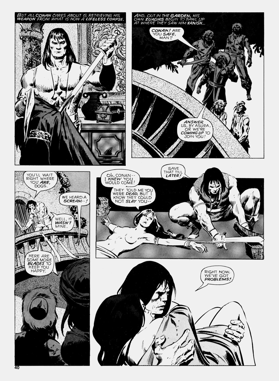 Read online Conan Saga comic -  Issue #35 - 42
