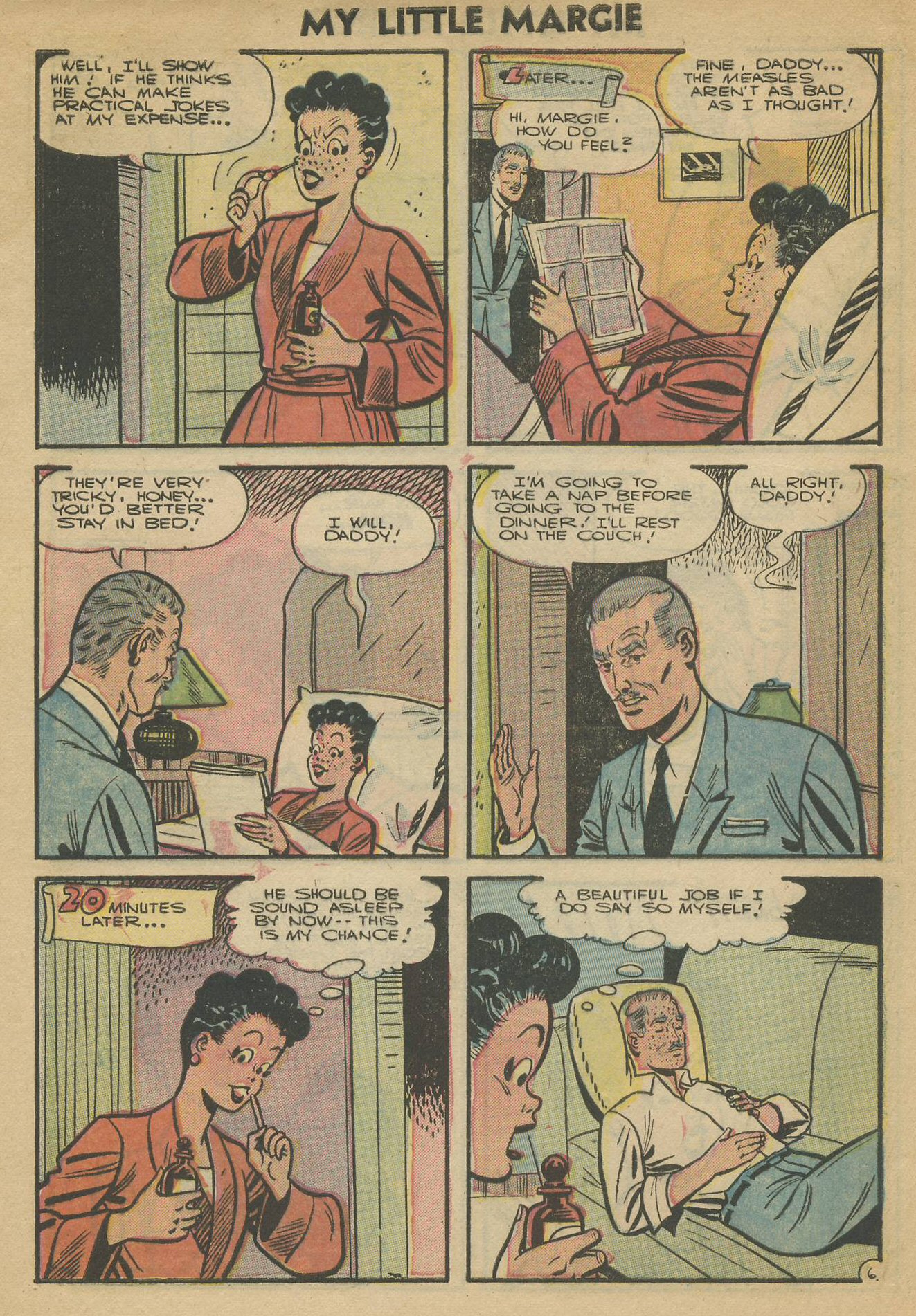 Read online My Little Margie (1954) comic -  Issue #12 - 8