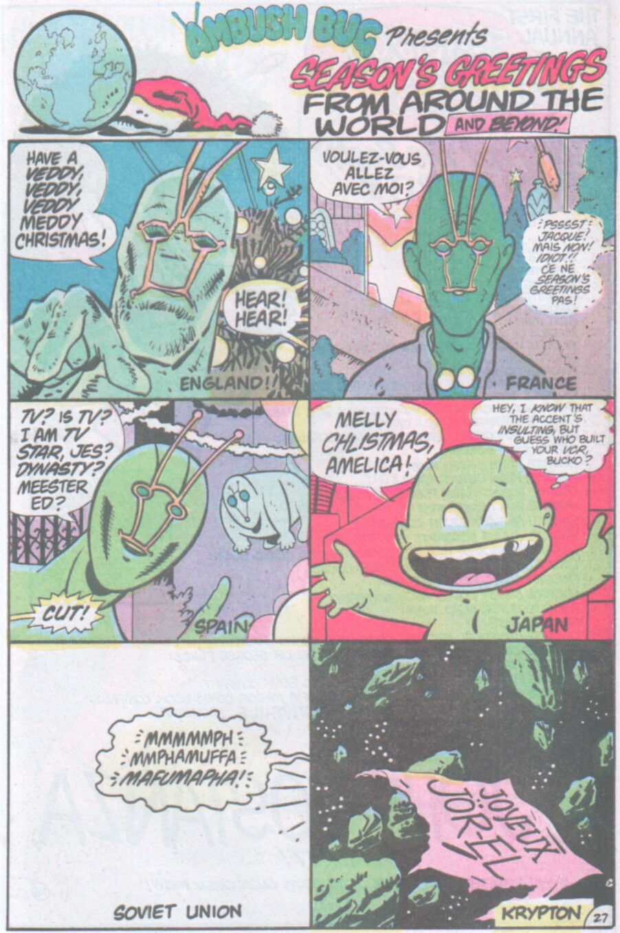 Read online Ambush Bug Stocking Stuffer comic -  Issue # Full - 28