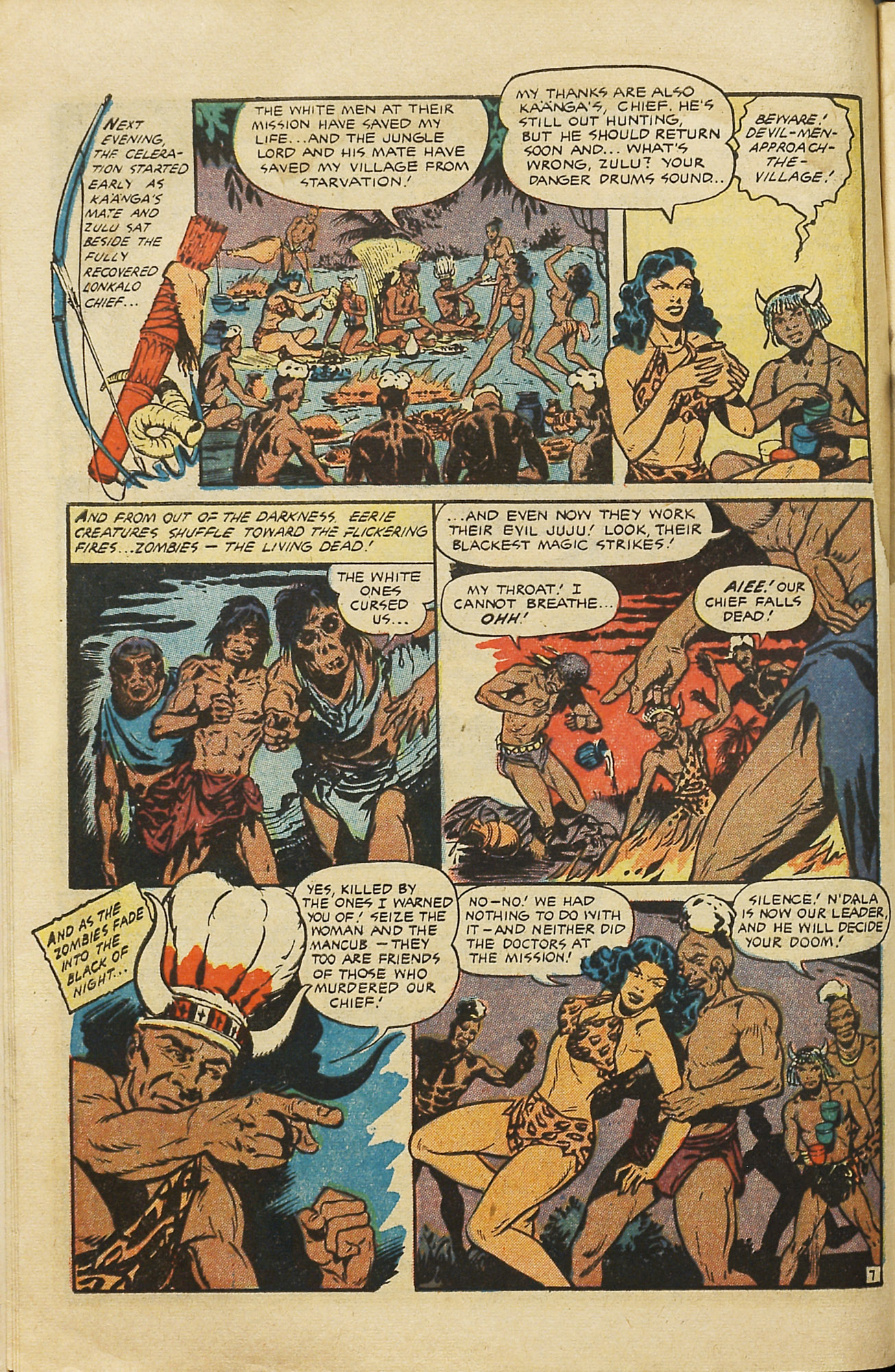 Read online Jungle Comics comic -  Issue #145 - 11