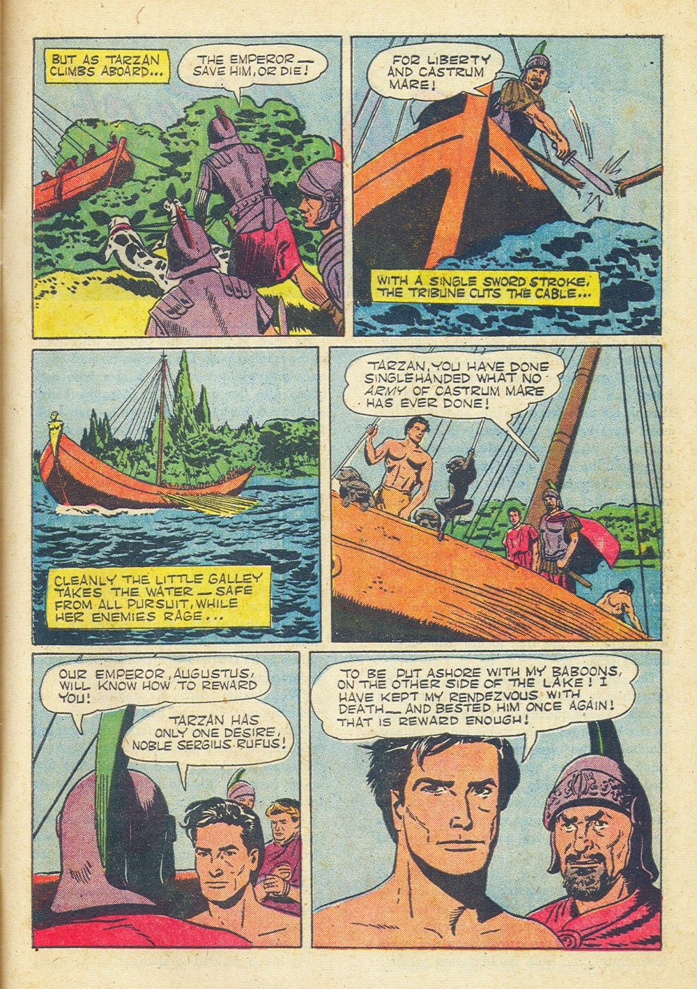 Read online Tarzan (1948) comic -  Issue #58 - 41