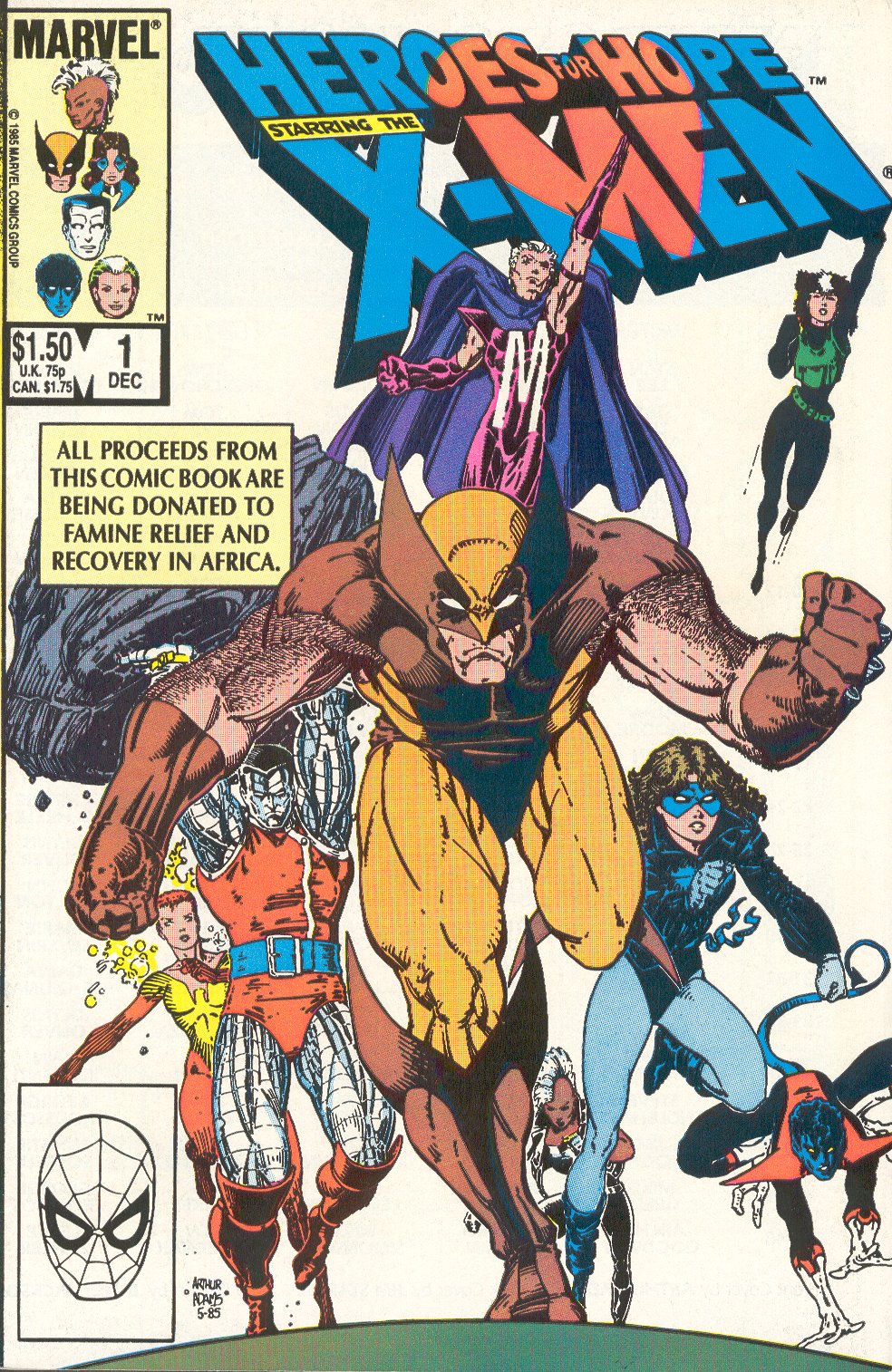 Read online Heroes for Hope Starring the X-Men comic -  Issue # Full - 1