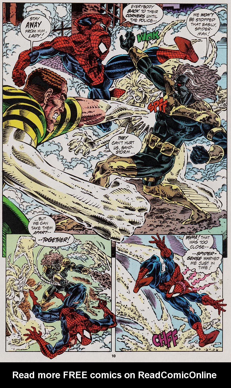 Read online Web of Spider-Man (1985) comic -  Issue #108 - 8