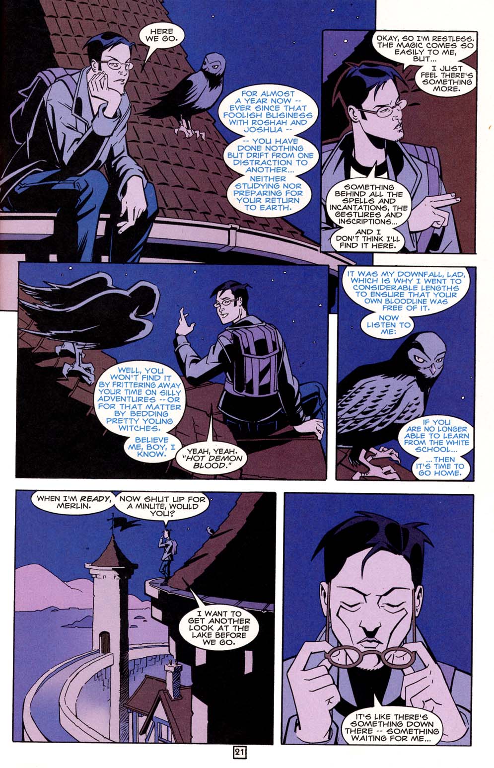 Read online Hunter:  The Age of Magic comic -  Issue #1 - 22