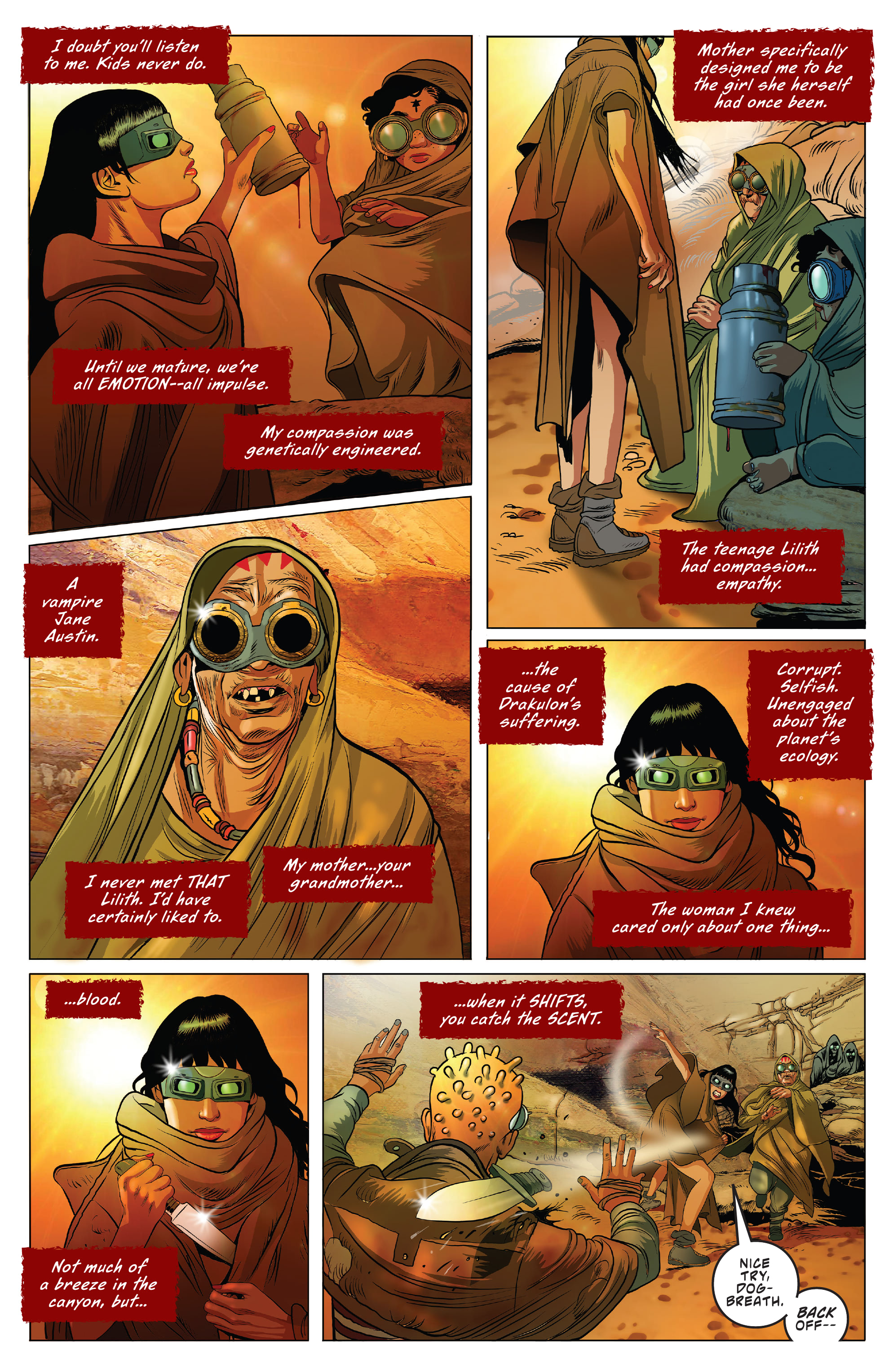 Read online Vampirella: Year One comic -  Issue #4 - 12