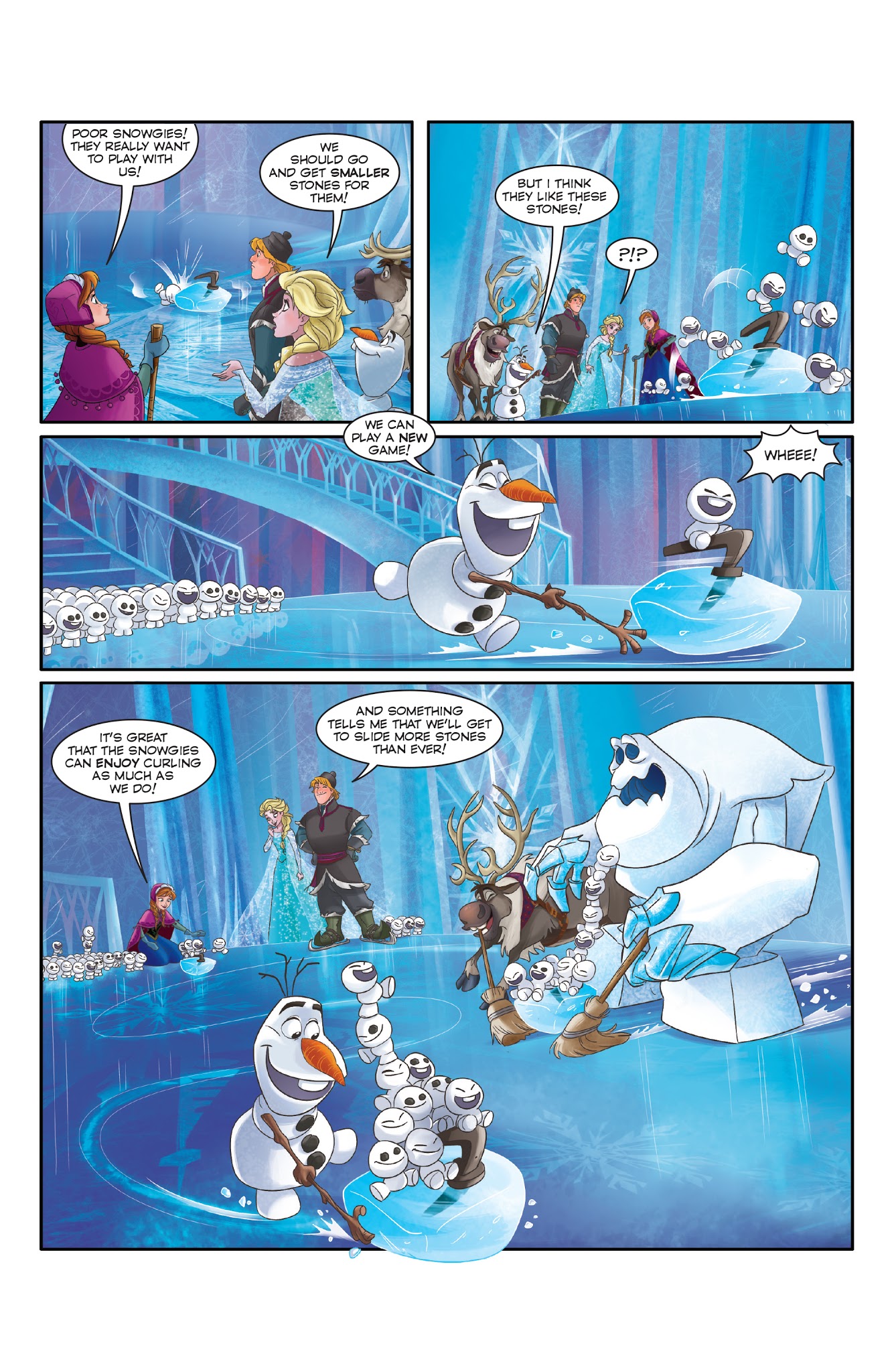 Read online Disney Frozen comic -  Issue #5 - 21