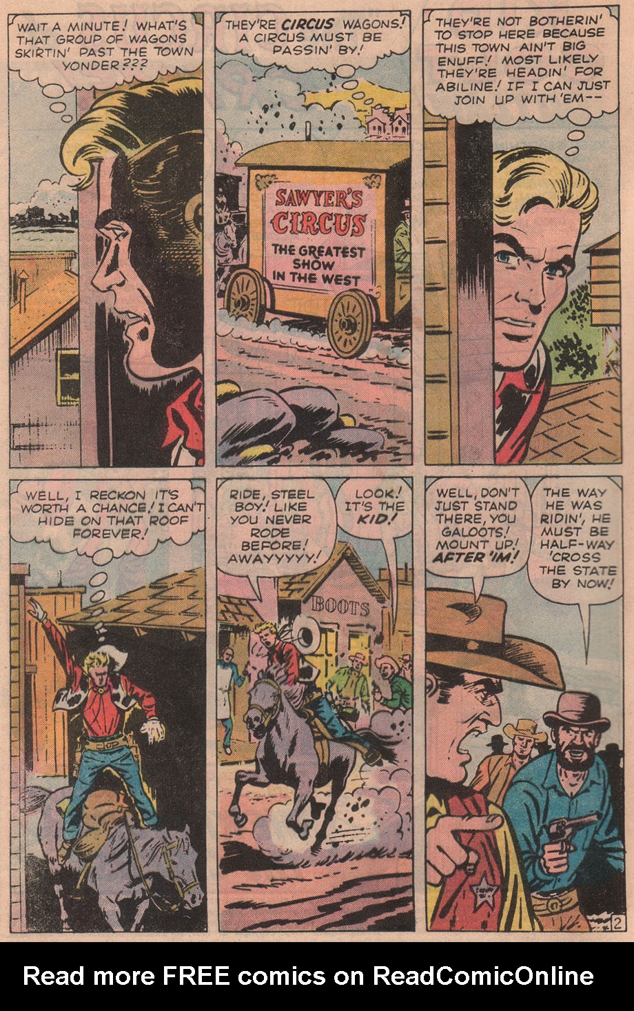 Read online Kid Colt Outlaw comic -  Issue #179 - 4