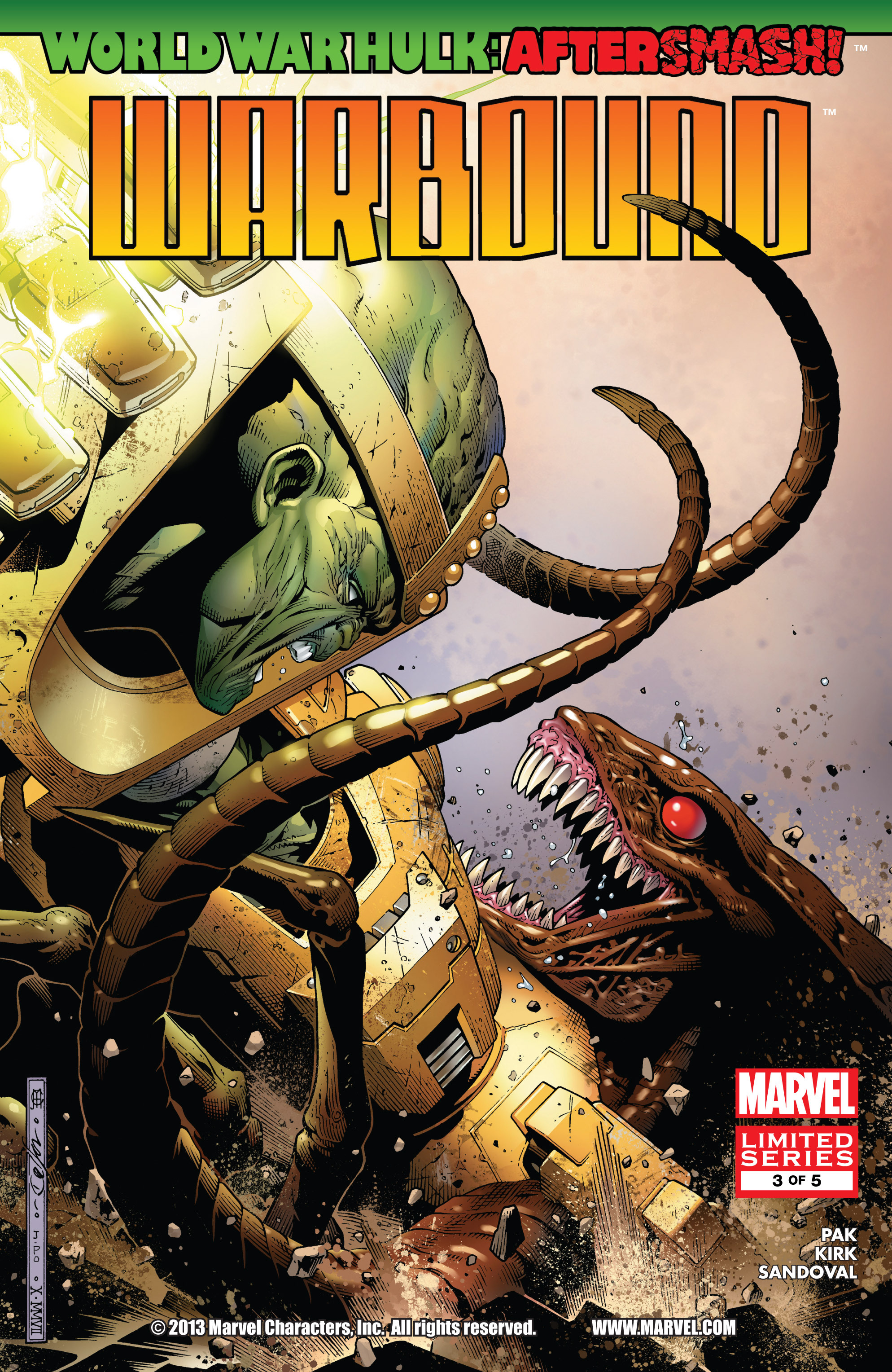 Read online World War Hulk Aftersmash: Warbound, Vol. 1 comic -  Issue #3 - 1