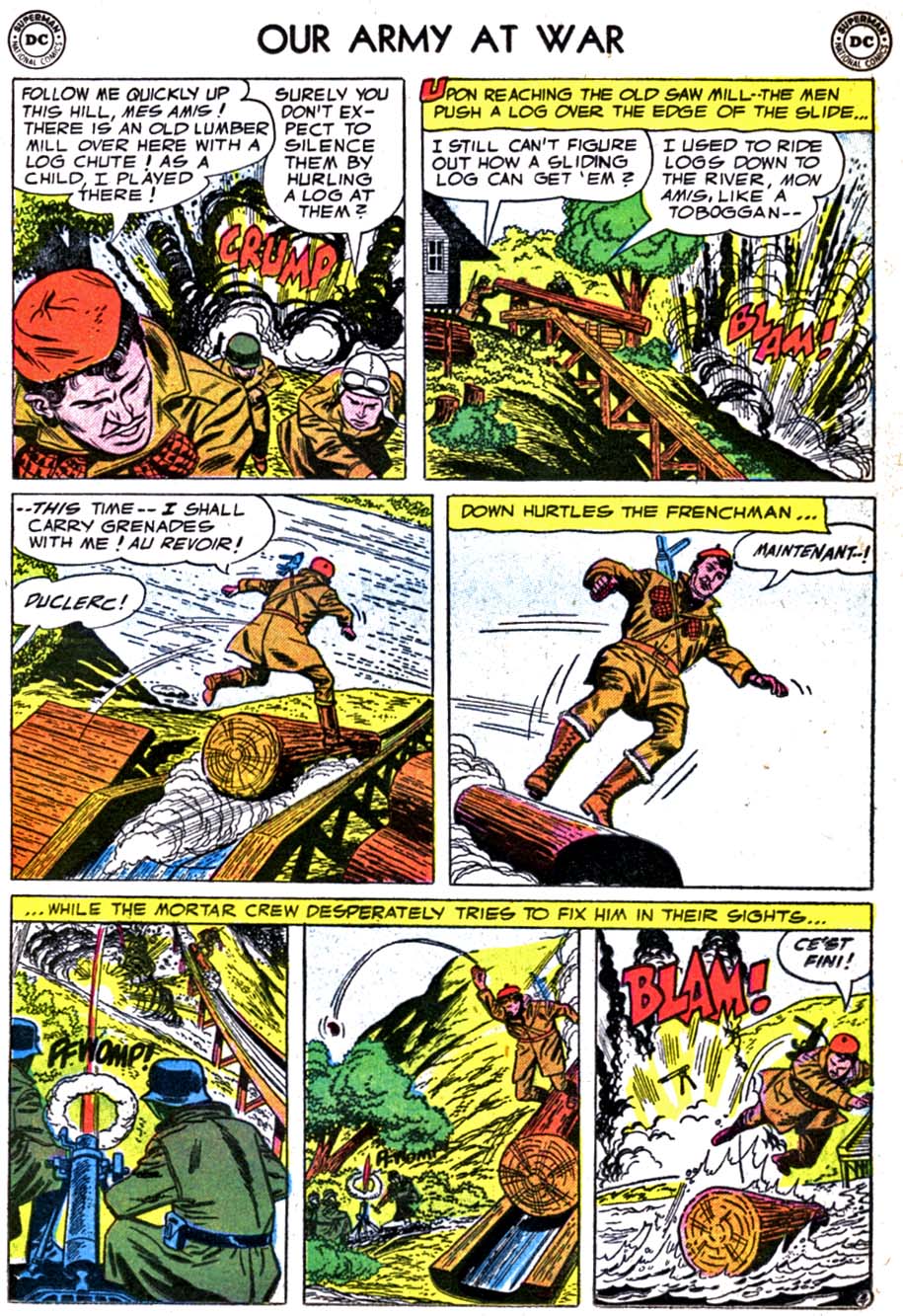 Read online Our Army at War (1952) comic -  Issue #39 - 15
