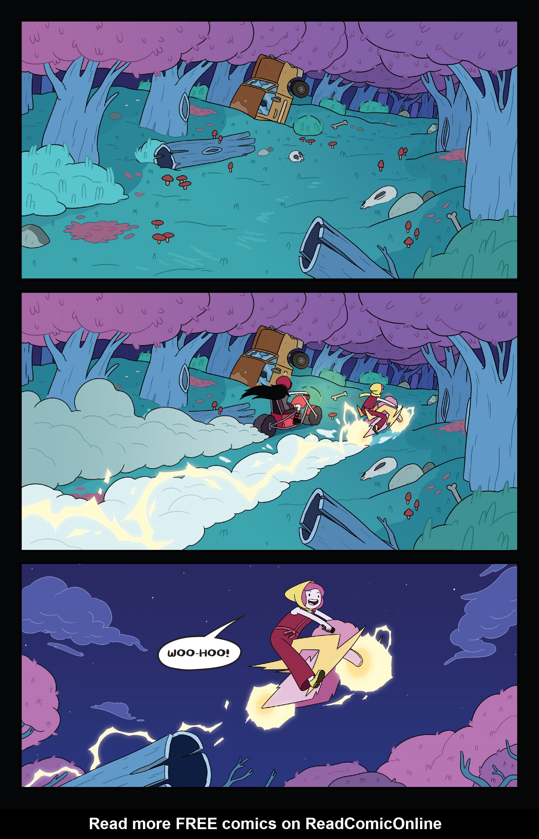 Read online Adventure Time: Thunder Road comic -  Issue # TPB - 121