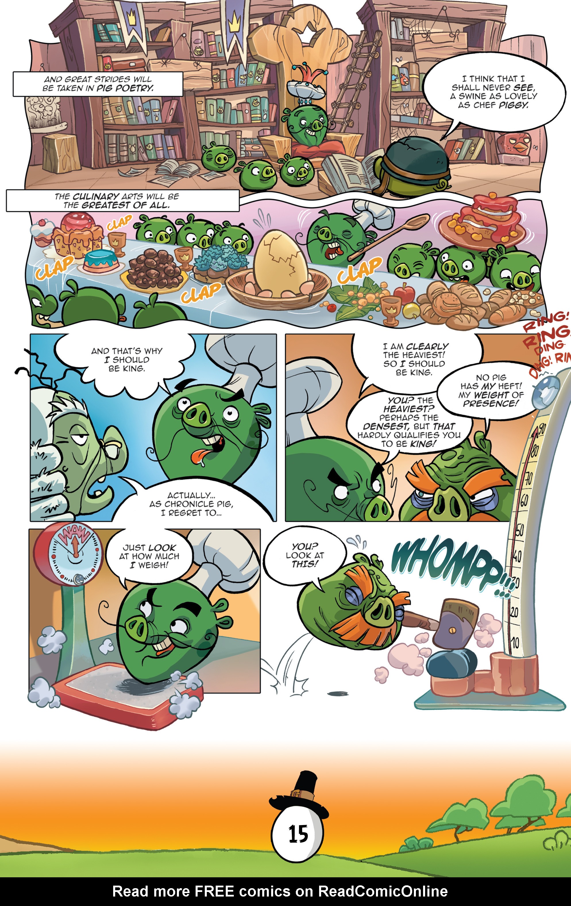 Read online Angry Birds Comics (2016) comic -  Issue #11 - 17