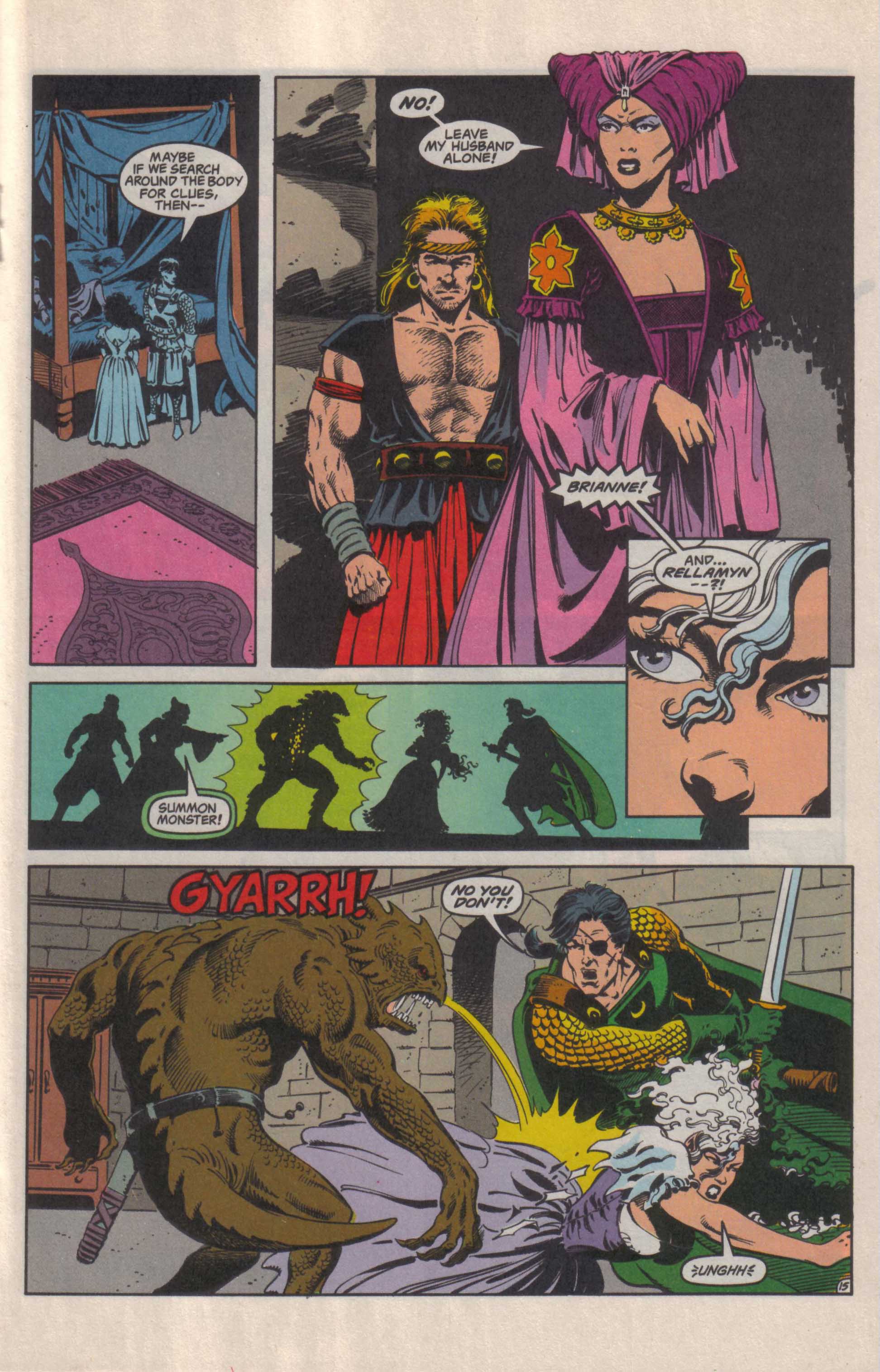 Read online Advanced Dungeons & Dragons comic -  Issue #27 - 16