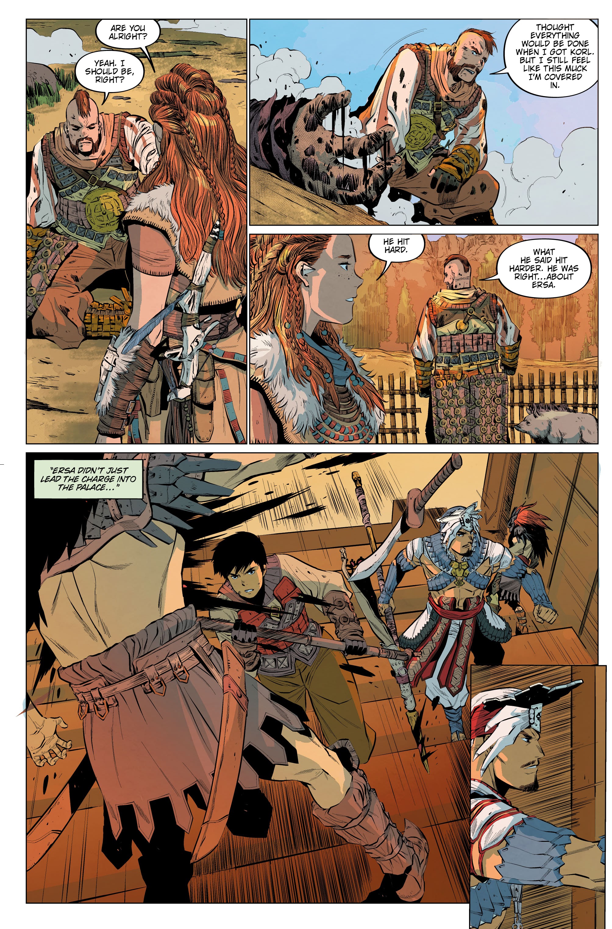Read online Horizon Zero Dawn (2021) comic -  Issue #4 - 22