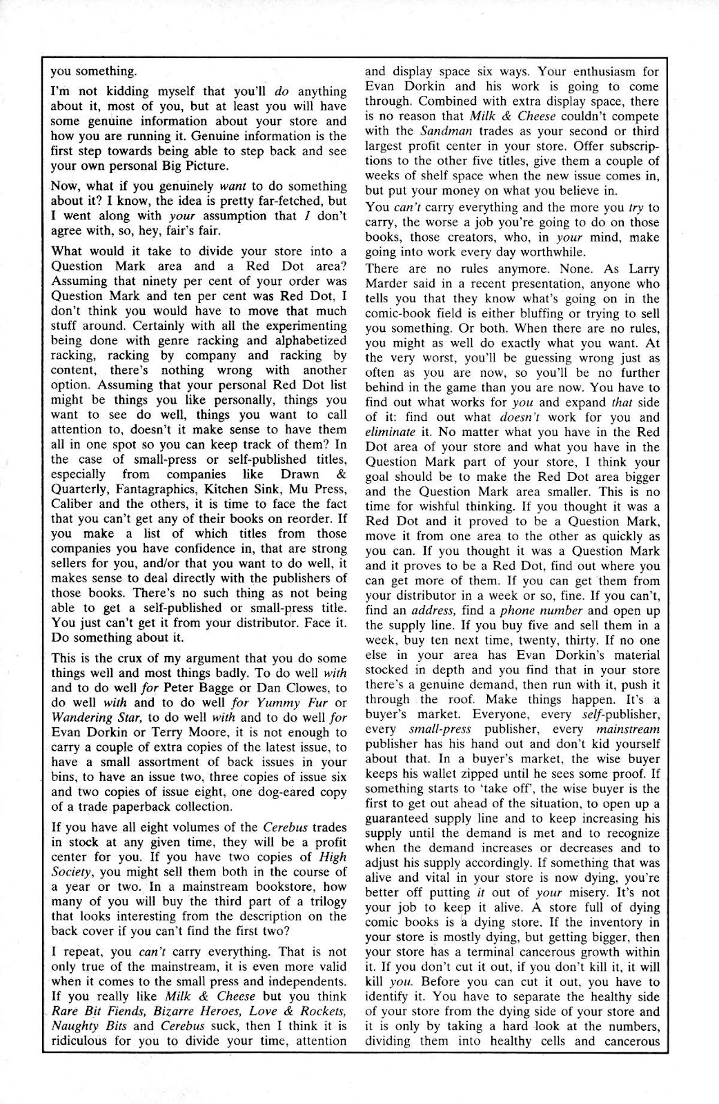 Cerebus issue 187 - Page 43