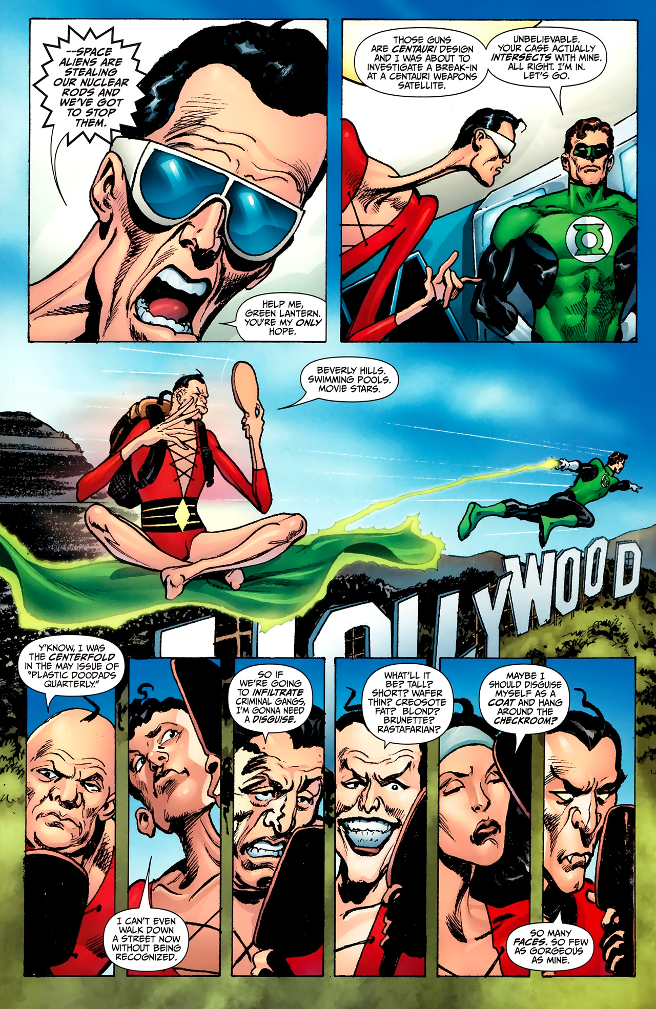 Read online Green Lantern/Plastic Man: Weapons of Mass Deception comic -  Issue # Full - 6
