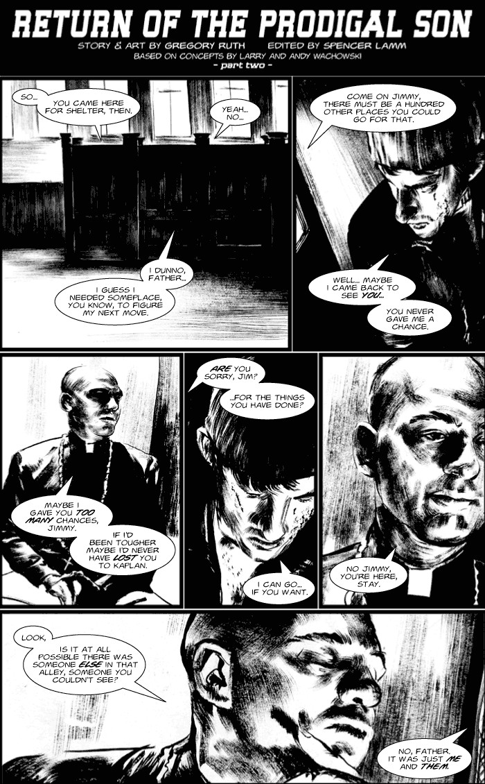 Read online The Matrix Comics comic -  Issue # _Return Of The Prodigal Son - 14