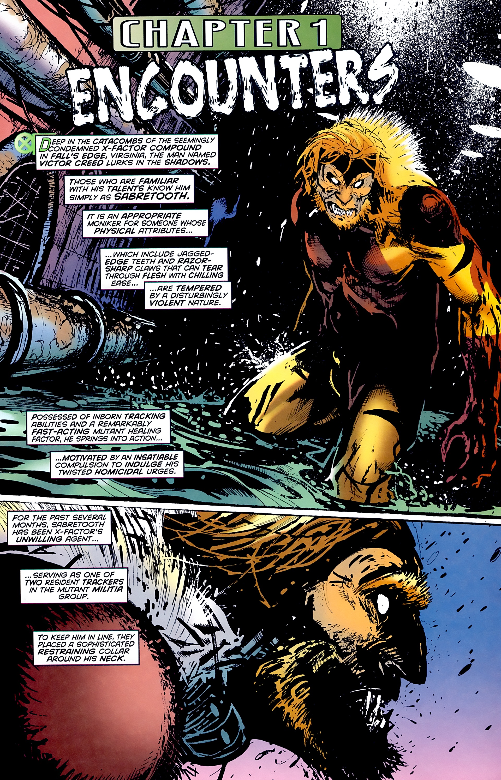 Read online Sabretooth (1998) comic -  Issue # Full - 6