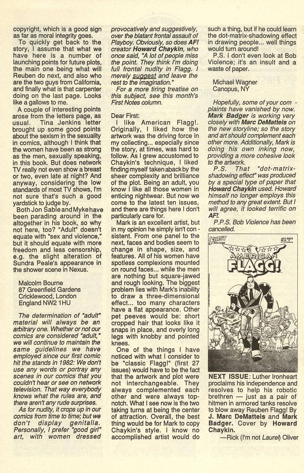 Read online American Flagg! comic -  Issue #41 - 34