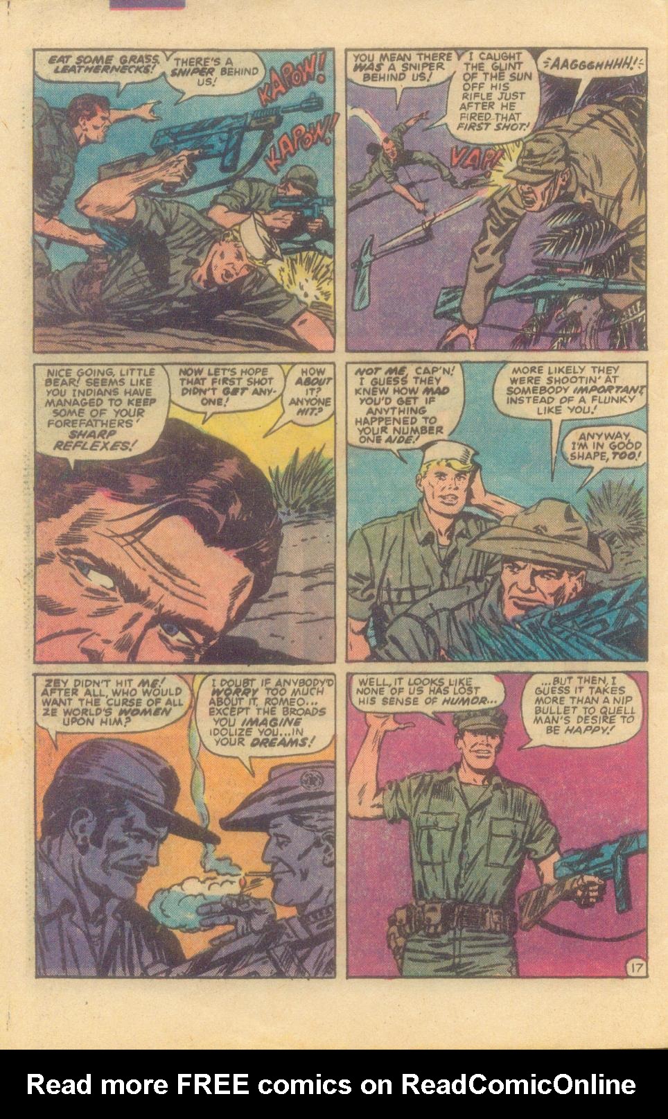 Read online Sgt. Fury comic -  Issue #160 - 32