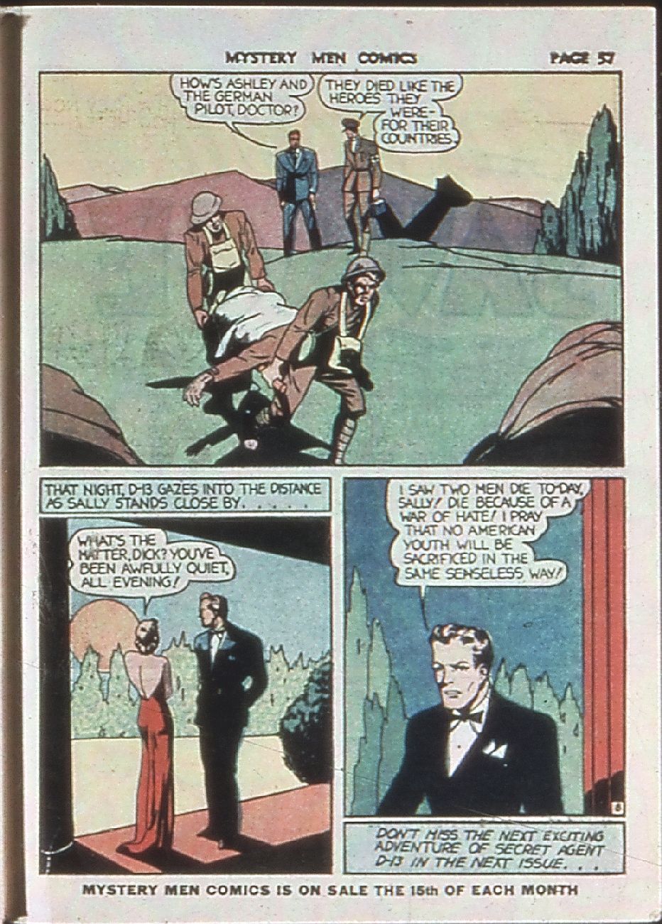 Read online Mystery Men Comics comic -  Issue #8 - 59