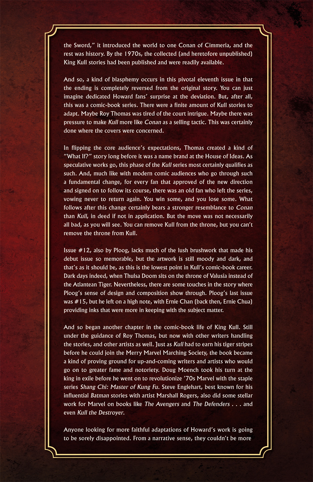 Read online The Chronicles of Kull comic -  Issue # TPB 2 (Part 1) - 8