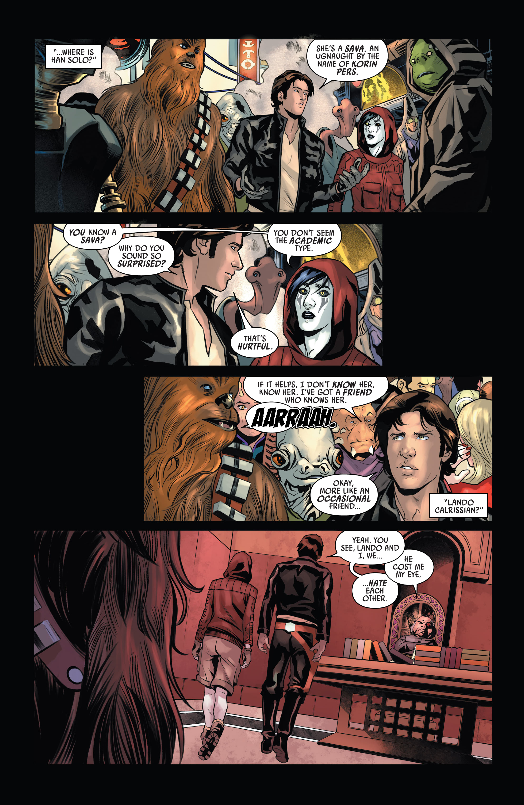 Read online Star Wars: Han Solo & Chewbacca comic -  Issue #9 - 10
