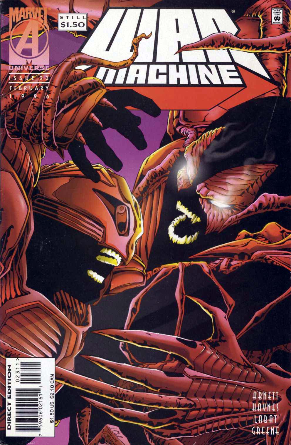 Read online War Machine (1994) comic -  Issue #23 - 1