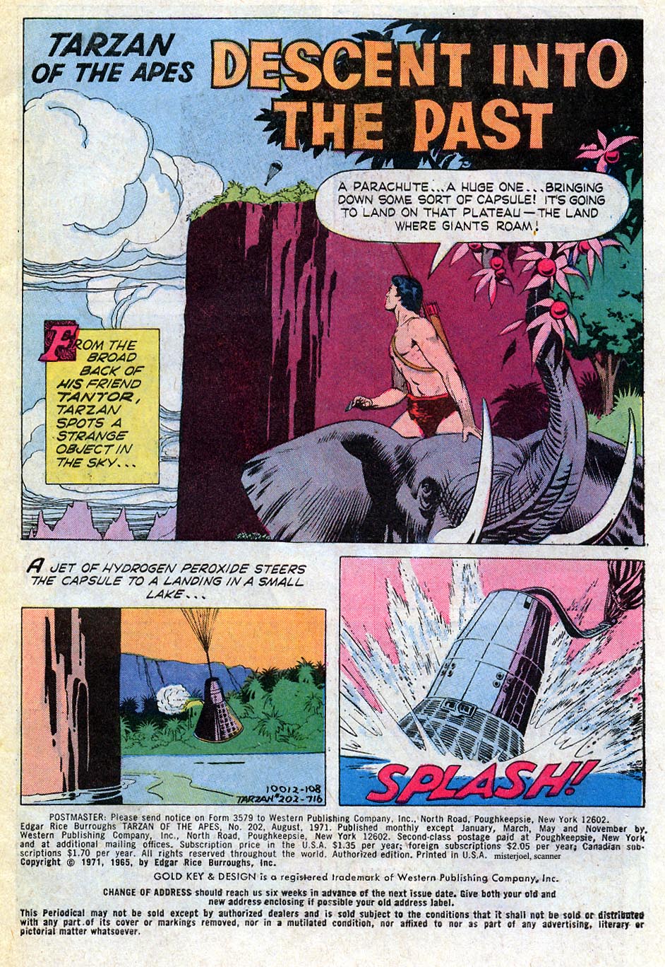 Read online Tarzan (1962) comic -  Issue #202 - 3