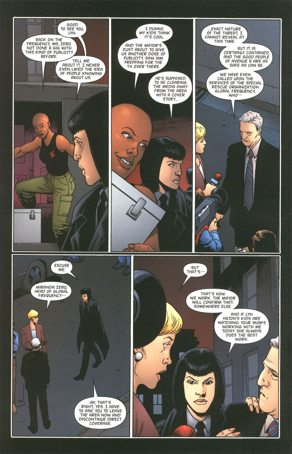 Read online Global Frequency comic -  Issue #3 - 8