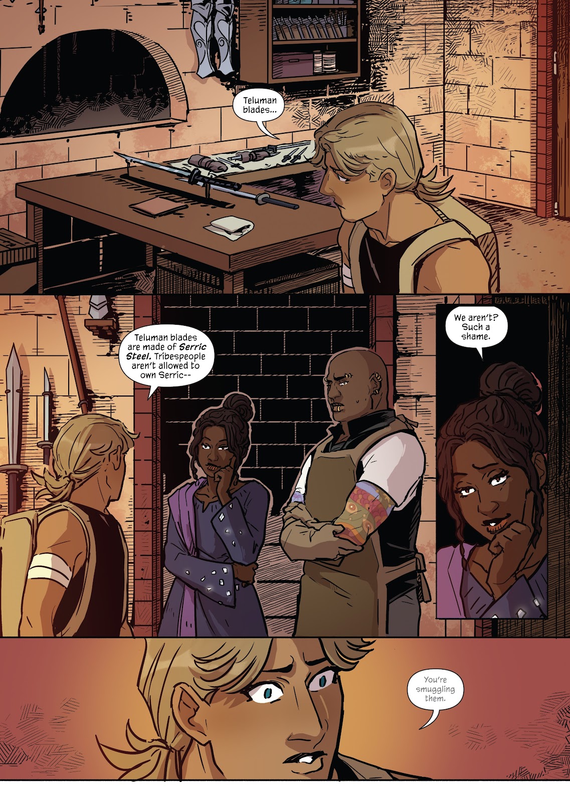 A Spark Within the Forge: An Ember in the Ashes Graphic Novel issue TPB - Page 73