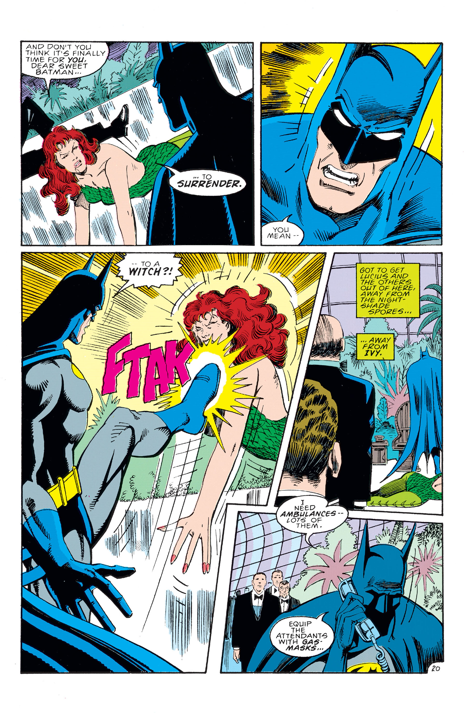 Read online Batman (1940) comic -  Issue #495 - 21