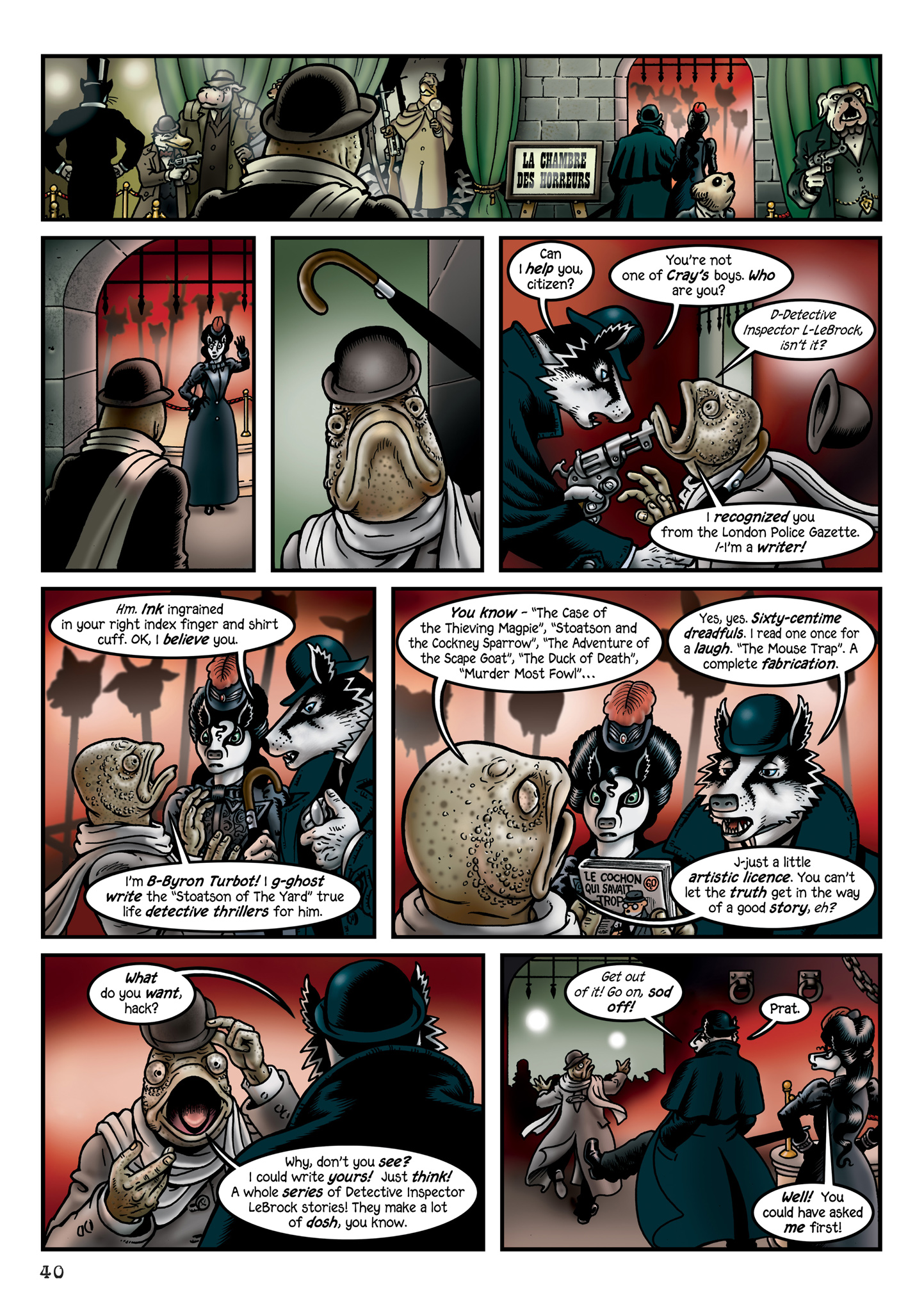 Read online Grandville Force Majeur comic -  Issue # TPB (Part 1) - 42