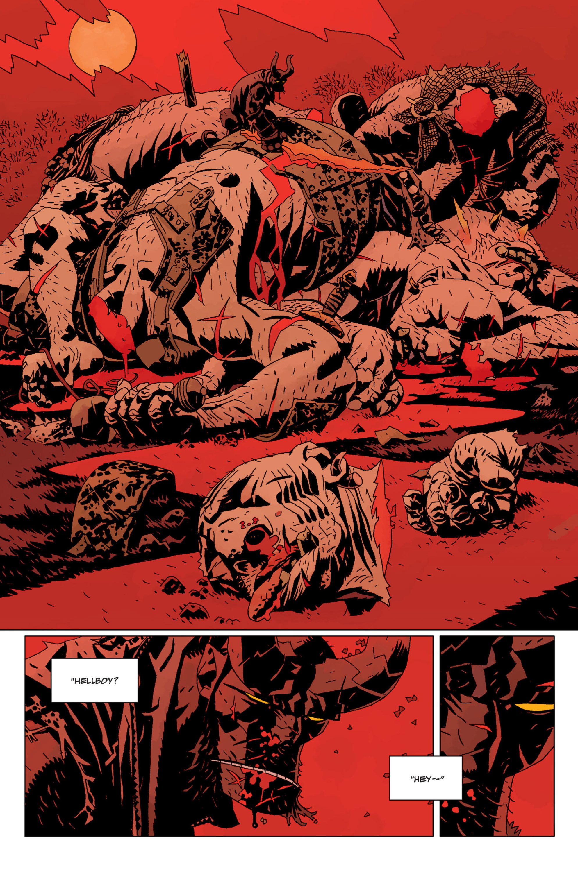 Read online Hellboy comic -  Issue #9 - 77