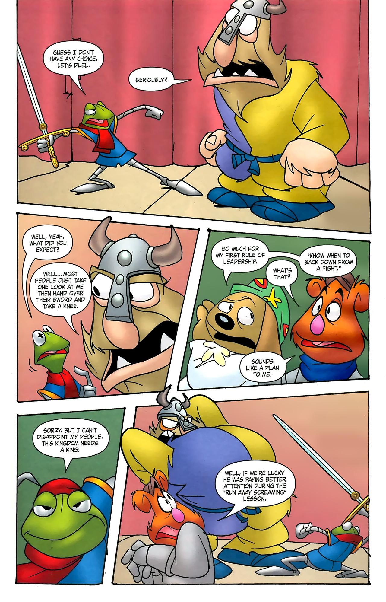 Read online Muppet King Arthur comic -  Issue #1 - 20
