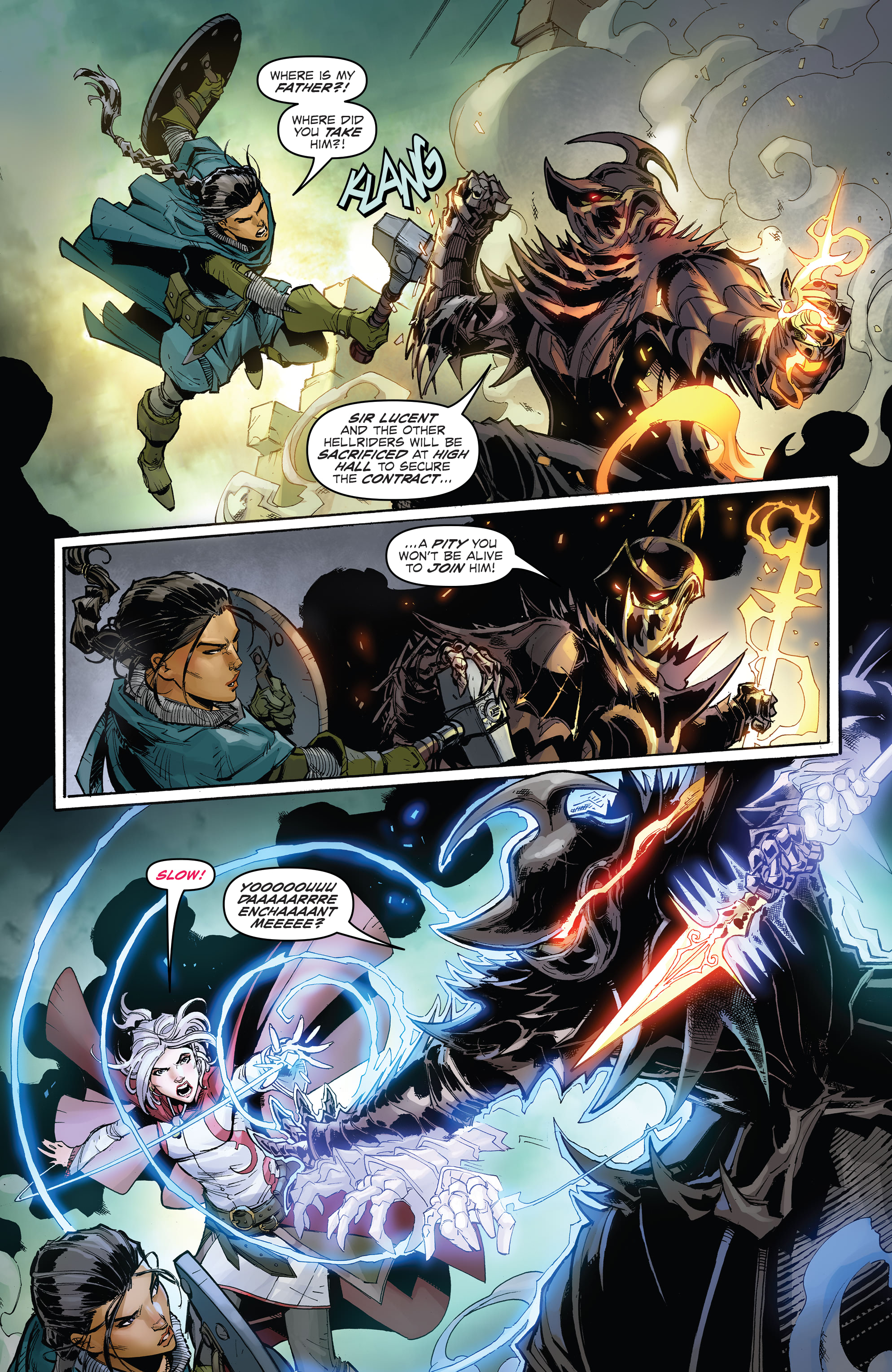 Read online Dungeons & Dragons: Infernal Tides comic -  Issue #3 - 13
