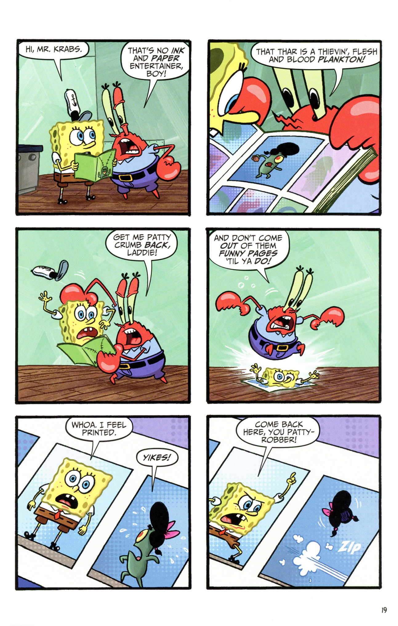 Read online Spongebob Freestyle Funnies comic -  Issue # FCBD 2013 - 21