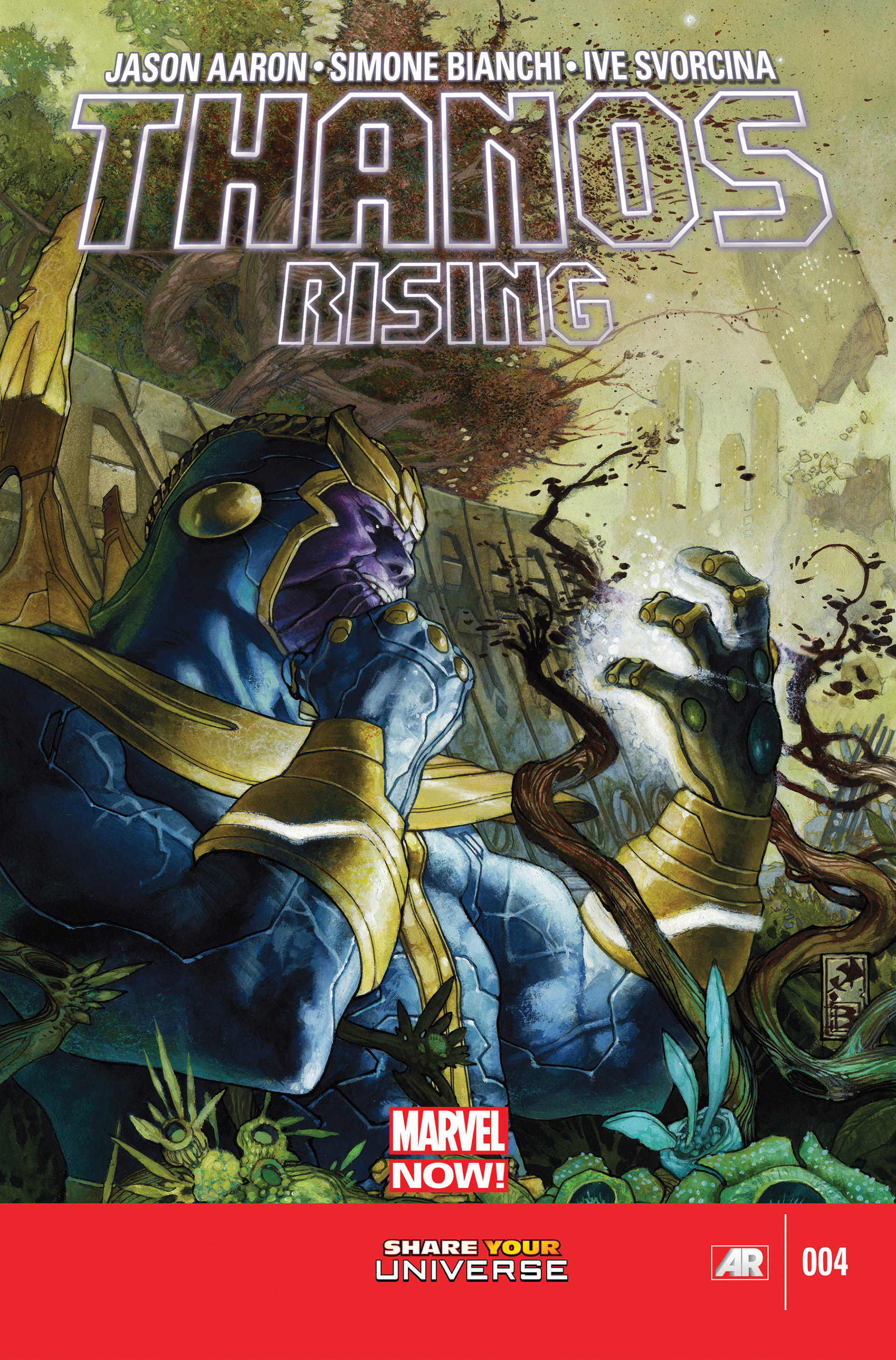 Read online Thanos Rising comic -  Issue #4 - 1