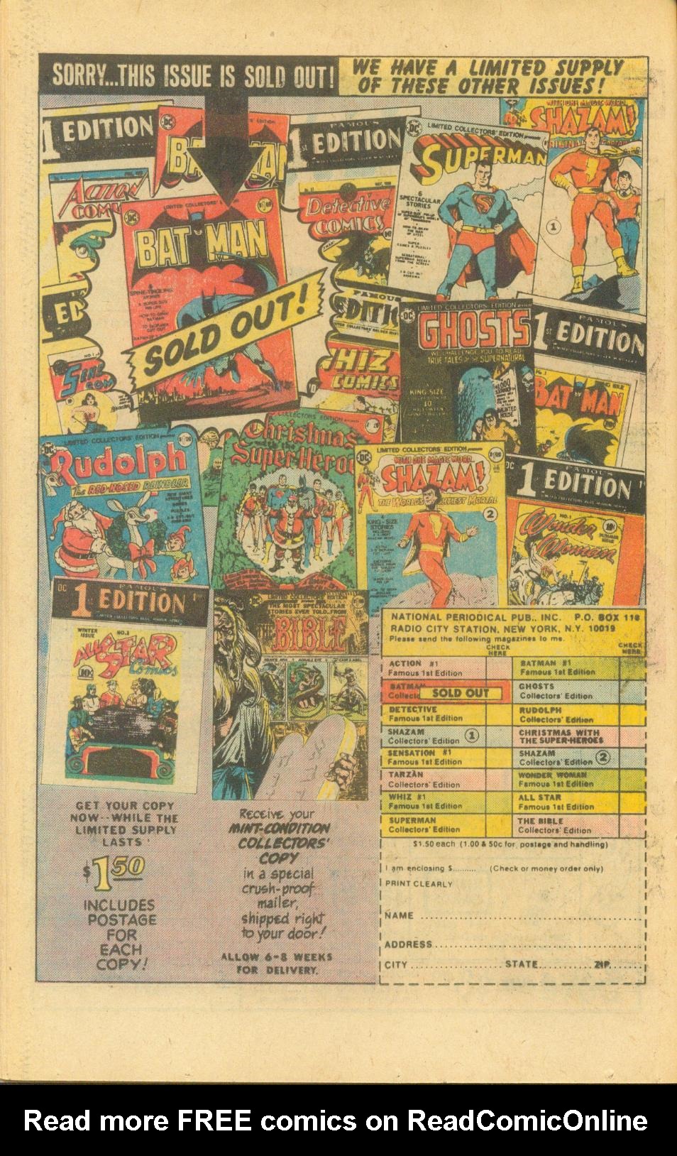 Read online The Superman Family comic -  Issue #172 - 42