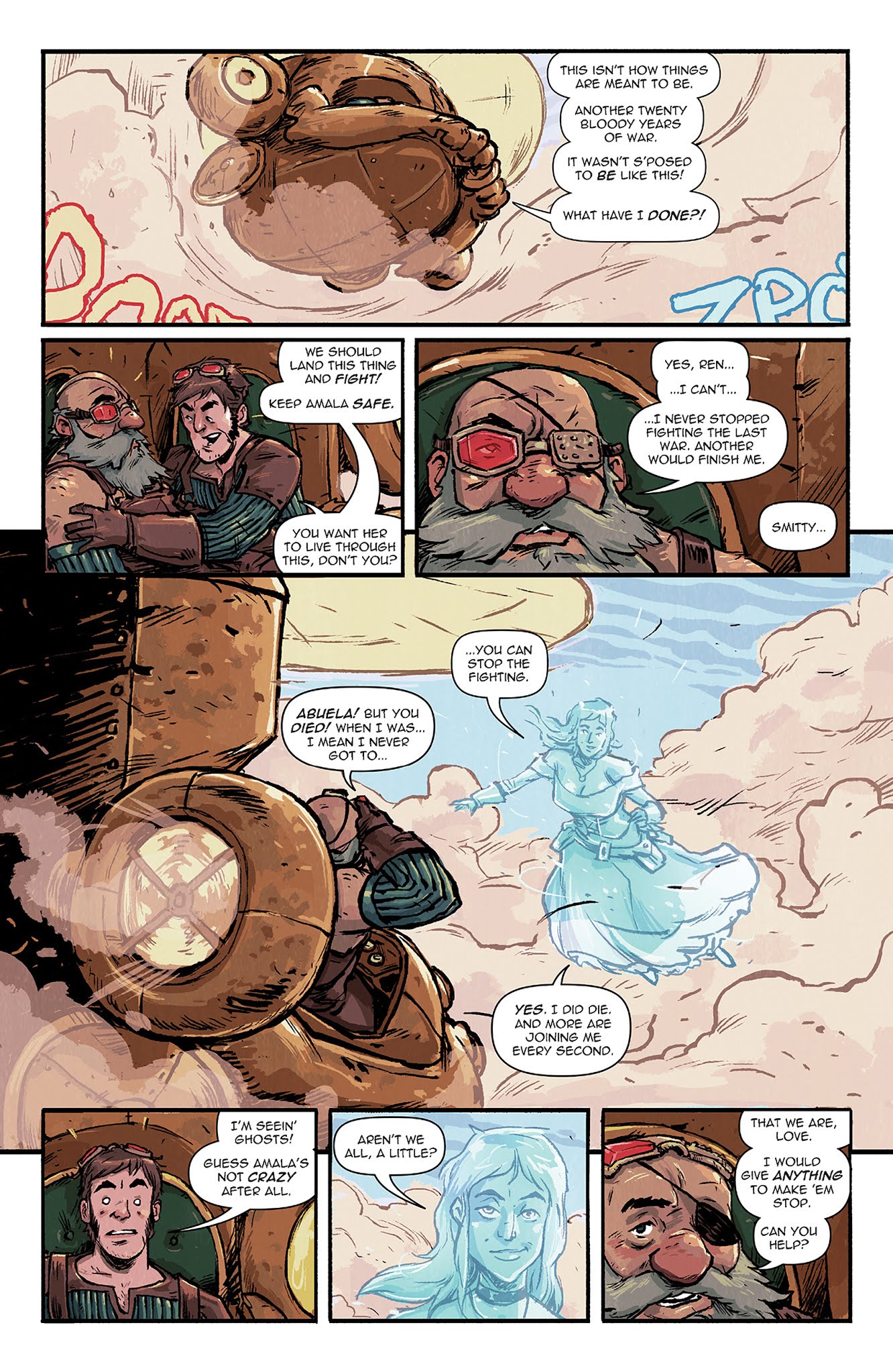 Read online Amala's Blade comic -  Issue #4 - 9